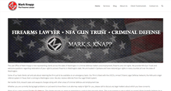 Desktop Screenshot of firearmslawyer.net